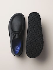 Birkenstock Black Utti Lace Leather Shoes - Image 5 of 5