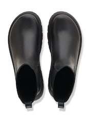 Birkenstock Black Leather Theda Chelsea Boots - Image 2 of 3