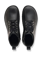 Qara - Birkenstock Highwood Dəri Orta Krujevalı Çəkmələr - 3şəkildən 2 şəkil