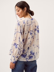 Monsoon Pink Jada Floral Print Blouse - Image 2 of 5