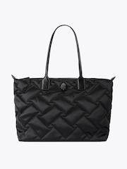 Kurt Geiger London Black Recycled Shopper Dr Bag - Image 2 of 5