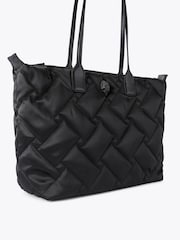 Kurt Geiger London Black Recycled Shopper Dr Bag - Image 4 of 5