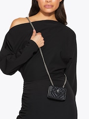 Kurt Geiger London Black Micro Kensington Purse - Image 1 of 5