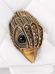 Kurt Geiger London White Leather Xxl Kensington Bag - Image 5 of 5