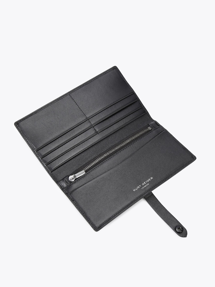 Kurt Geiger London Black Leather Soft Wallet Purse - Image 4 of 4 Kurt Geiger London Black Leather Soft Wallet Purse - Image 4 of 4