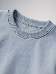 The Set 6 Pack Sweat Tops Navy/Blue/Light Blue/Grey Marl/Stripe - Image 6 of 6