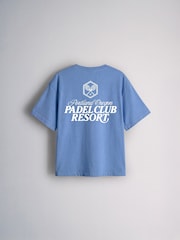 The Set 3 Pack Short Sleeve Oversized Graphic T-Shirts Red/Green/Blue - Image 5 of 6