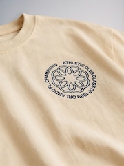 The Set 3 Pack Short Sleeve Oversized Graphic T-Shirts Red/Green/Blue - Image 6 of 6