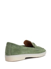 Dune London Green Grinning Loafers - Image 2 of 4