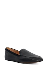 Dune London Black Gosette Loafer Shoes - Image 2 of 5