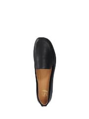 Dune London Black Gosette Loafer Shoes - Image 4 of 5