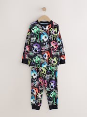 Rainbow Navy Football Long Sleeve Pyjamas 2 Pack (3-16yrs) - Image 3 of 11