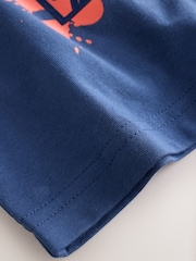 Rainbow Navy Football Long Sleeve Pyjamas 2 Pack (3-16yrs) - Image 8 of 11