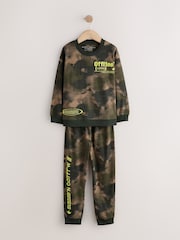 Blue/Yellow/Red Offline Long Sleeve Pyjamas 3 Pack (3-16yrs) - Image 11 of 14