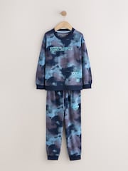Blue/Yellow/Red Offline Long Sleeve Pyjamas 3 Pack (3-16yrs) - Image 9 of 14