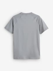 BOSS Grey Slim-Fit Logo T-Shirt - Image 5 of 5