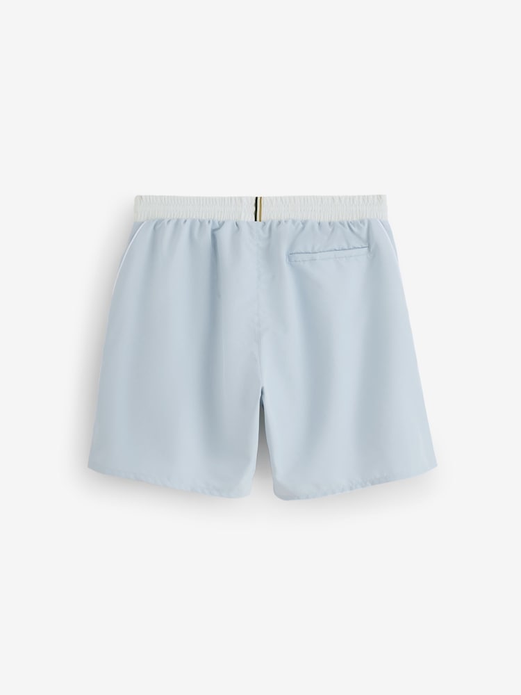BOSS Light Blue Starfish Quick Dry Swim Shorts - Image 3 of 3