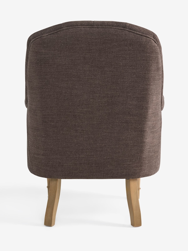Laura Ashley Audra Hazelnut Brown Alveston Accent Chair - Image 8 of 8 Laura Ashley Audra Hazelnut Brown Alveston Accent Chair - Image 8 of 8