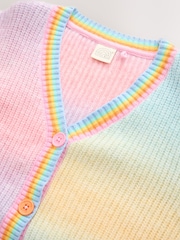Little Bird by Jools Oliver Rainbow Ombre V-Neck Cardigan - Image 10 of 12