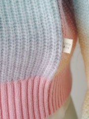 Little Bird by Jools Oliver Rainbow Ombre V-Neck Cardigan - Image 12 of 12