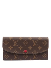 Louis Vuitton Emilie Brown Wallet - Image 1 of 7