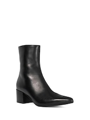 Dune London Black Pami Ankle Boots - Image 1 of 5