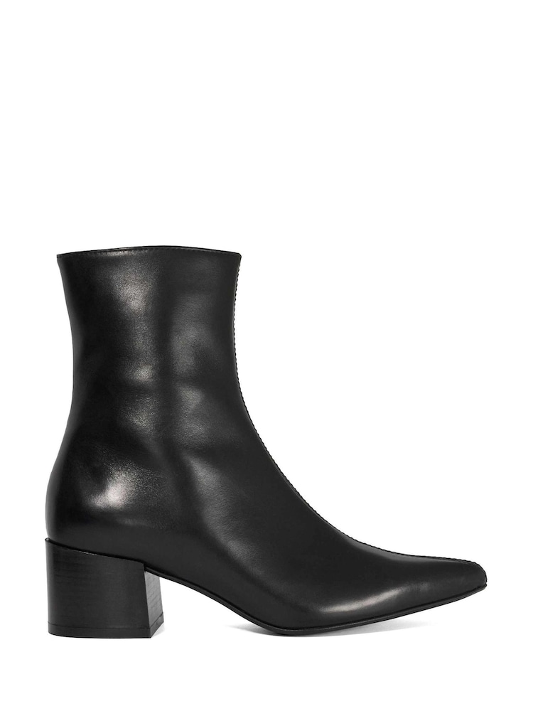 Dune London Black Pami Ankle Boots - Image 2 of 5
