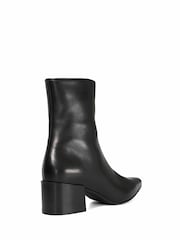 Dune London Black Pami Ankle Boots - Image 3 of 5