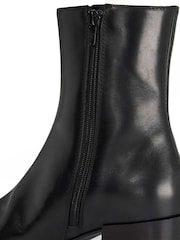 Dune London Black Pami Ankle Boots - Image 5 of 5