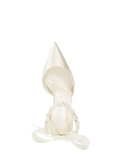 Dune London White Corsages Court Shoes - Image 5 of 6