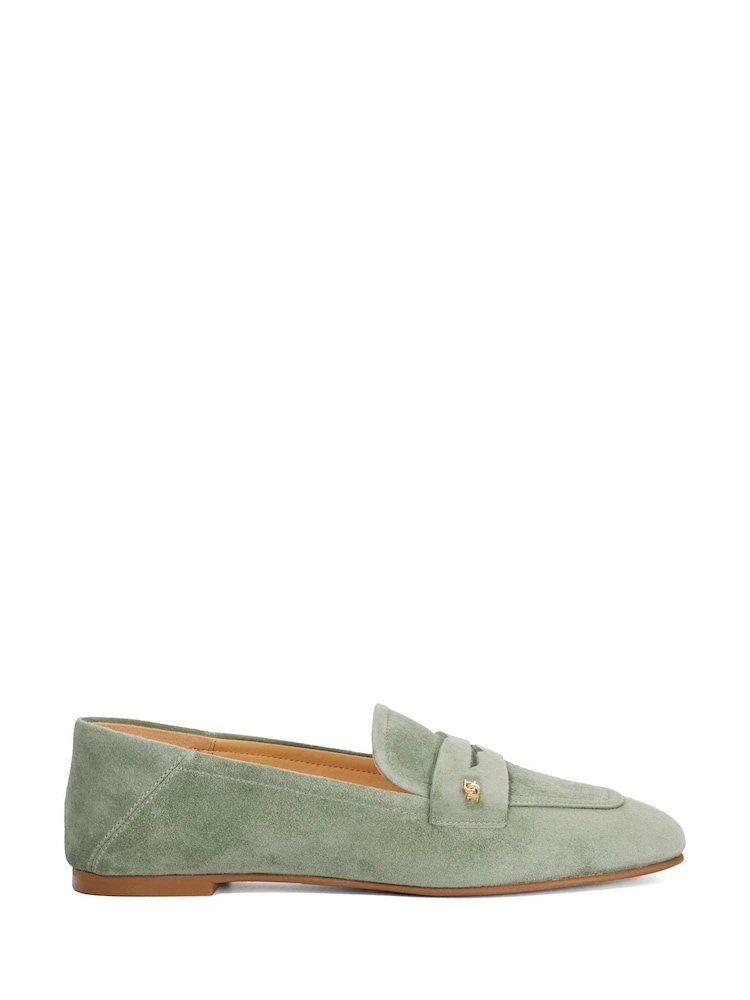Dune London Green Glances Loafers - Image 2 of 6
