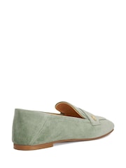 Dune London Green Glances Loafers - Image 4 of 6