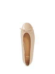 Dune London Cream Haliah Ballet Pumps - Image 4 of 5
