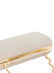 Dune London Natural Body Clutch Bag - Image 6 of 8