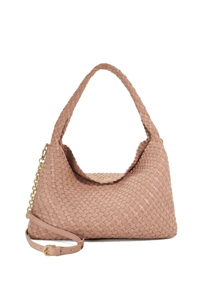 Dune London Pink Deliberate Shoulder Bag - Image 1 of 5