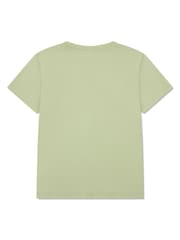 Lacoste Green Croc Grid T-Shirt - Image 2 of 4