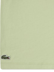 Lacoste Green Croc Grid T-Shirt - Image 3 of 4