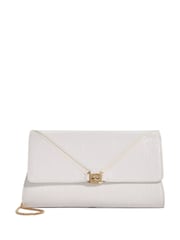 Dune London White Bee Clutch Bag - Image 1 of 4
