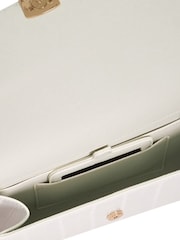 Dune London White Bee Clutch Bag - Image 4 of 4