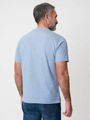 Saltwell Stripe Crew Neck Cotton T-Shirt - Image 2 of 5