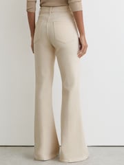 Reiss Cali Patch-Pocket Button Flared Jeans - Bild 5 von 7