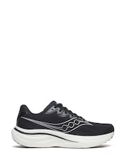 Saucony Black/White Ride 19 Trail Trainers - Image 1 of 6