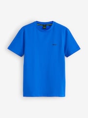 BOSS Blue Regular Fit Logo T-Shirt - Image 1 of 1