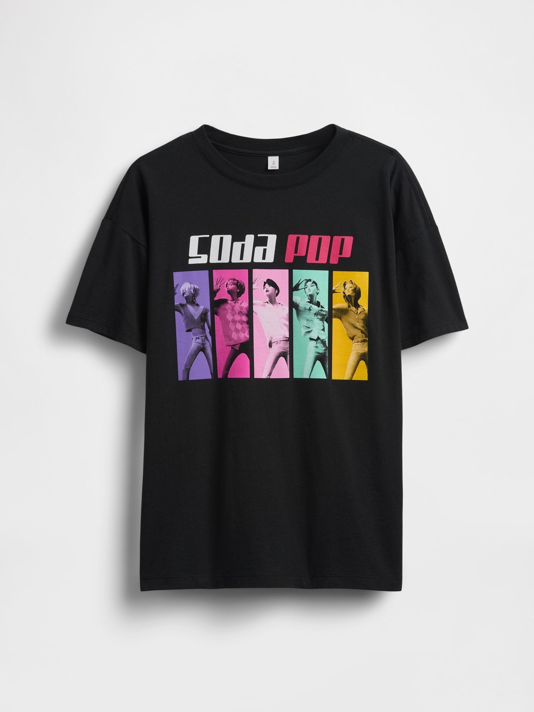 Buy Gap Black K-Pop Demon Hunters Graphic Oversized T-Shirt (4