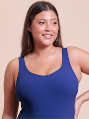Curvy Kate Blue Deep Dive Non-Wired Swimsuit - Image 4 of 6