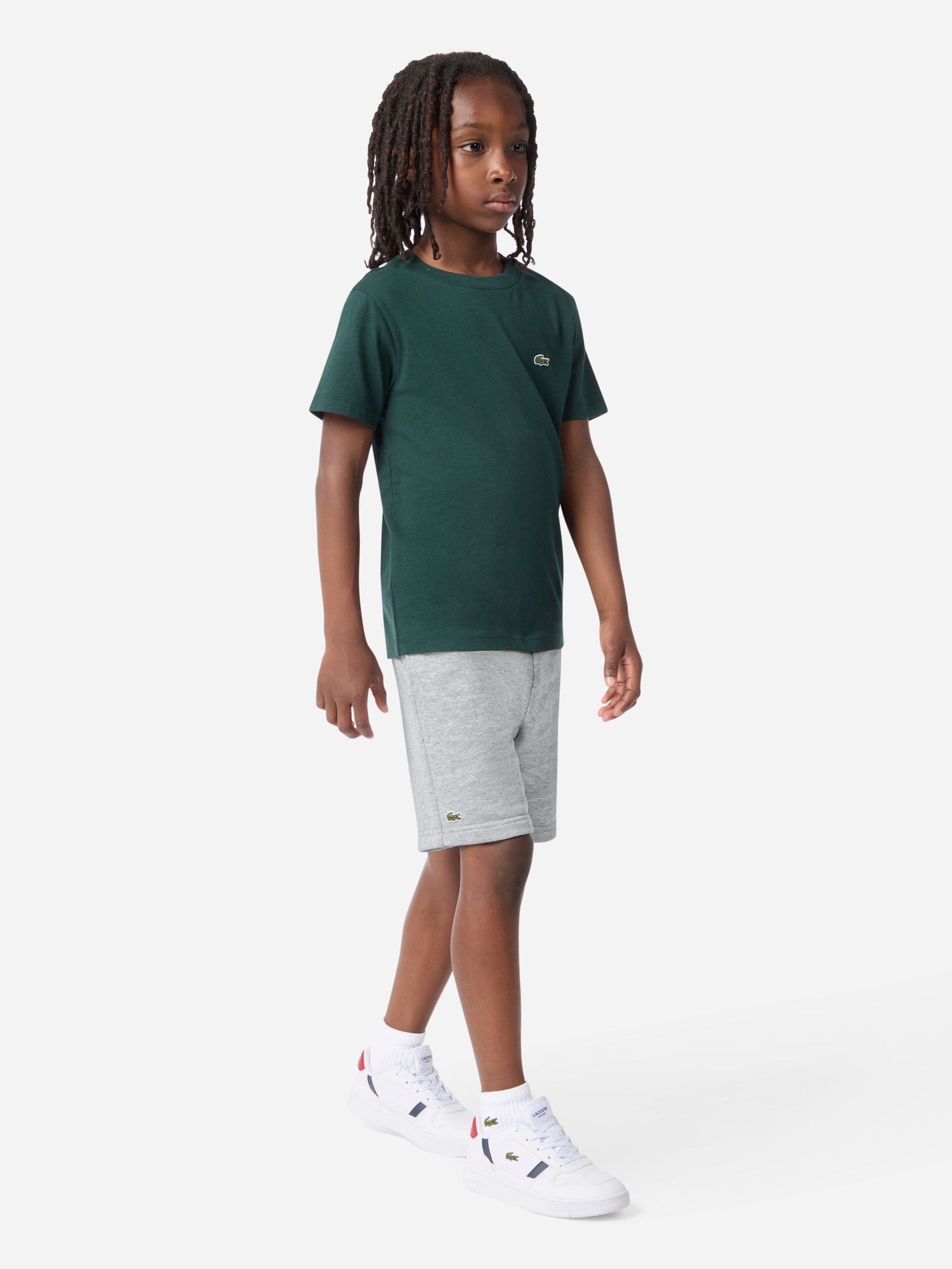 Next：日本 グレー - Lacoste ベーシック フリース ショートパンツ