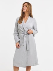 Simply Be Grey Pretty Secrets Back to Basics Gown - Image 1 of 4