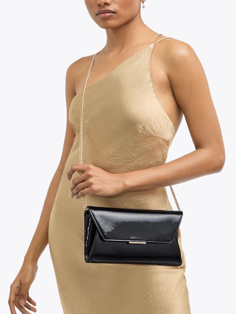 Carvela Black Spirit Clutch Bag - Image 5 of 5