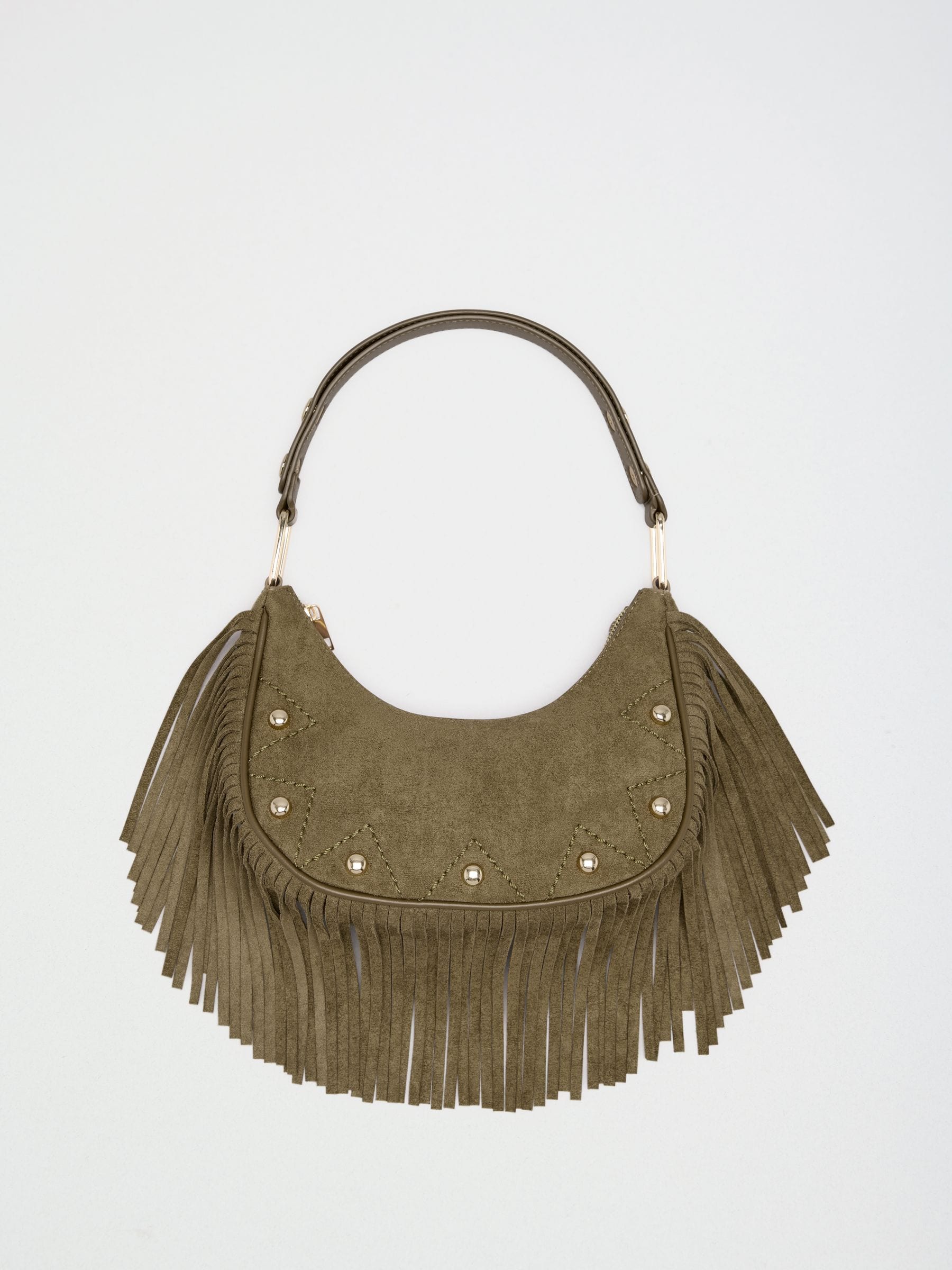 Buy Friends Like These Khaki Green Adjustable Strap Shoulder Bag