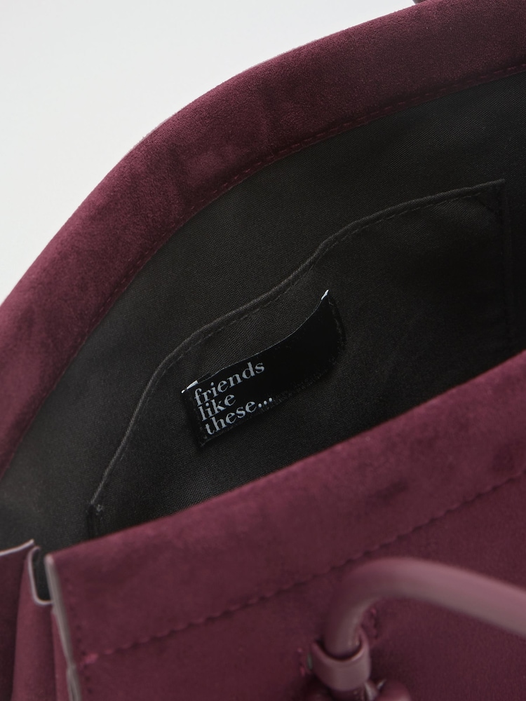 Friends Like These Fig Purple Shoulder Bag - Image 7 of 7 Friends Like These Fig Purple Shoulder Bag - Image 7 of 7